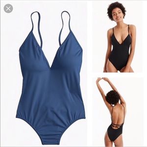JCrew Playa Montauk crossback  swimsuit sz Sm